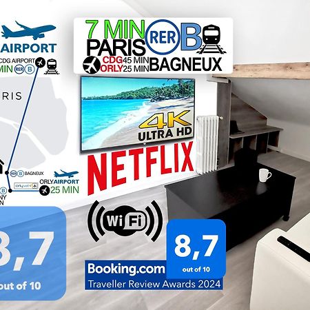 Bagneux Paris Confort Netflix Rer B Eksteriør billede